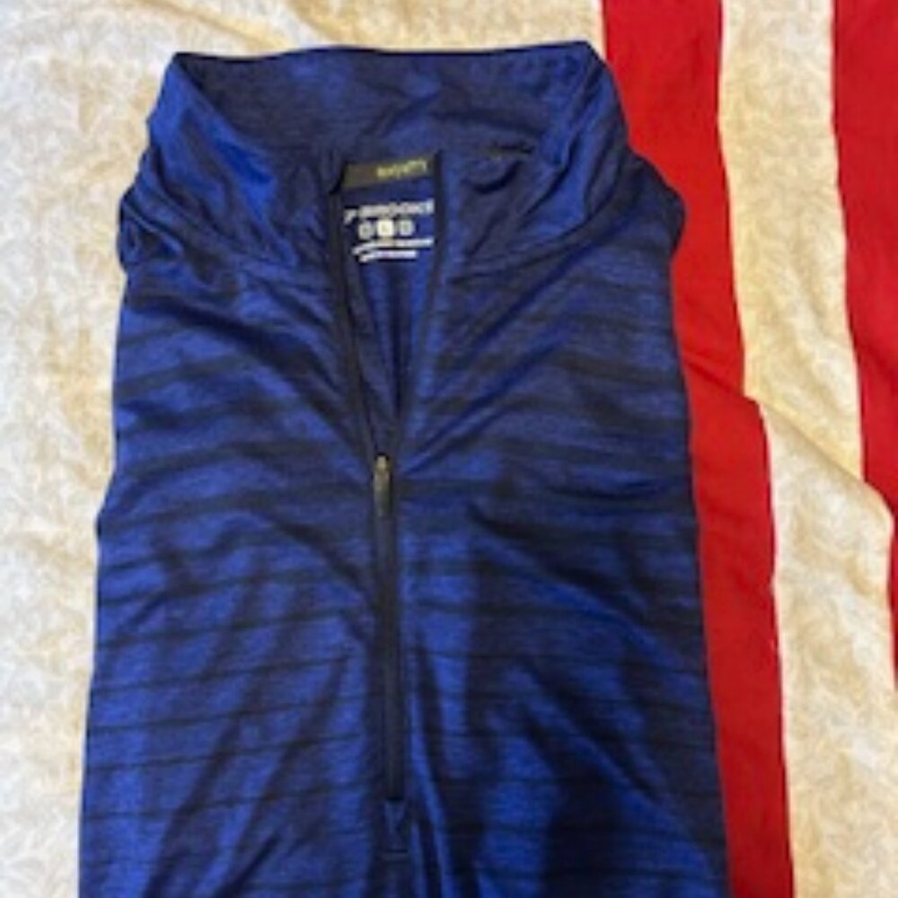 Brooks Blue Dash 1/2 Zip Long Sleeve Men's Running Shirt